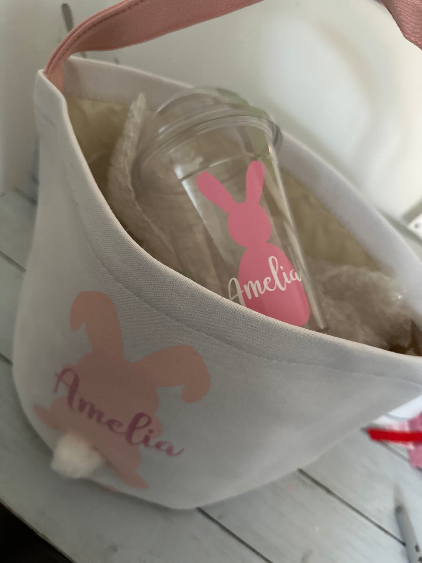 Personalised Easter Bunny Baskets (large) π£