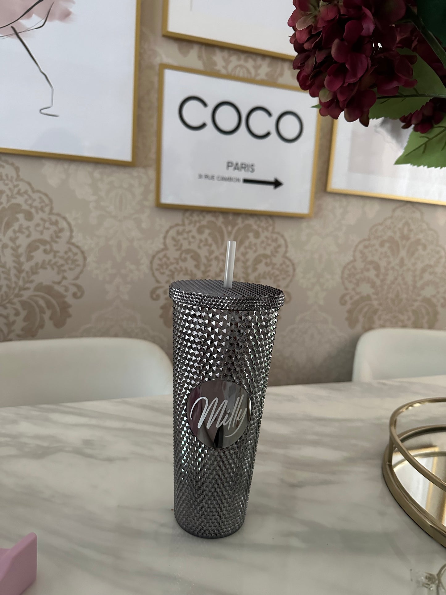 ✨ **Personalised Diamanté Sparkle Cold Cups** ✨