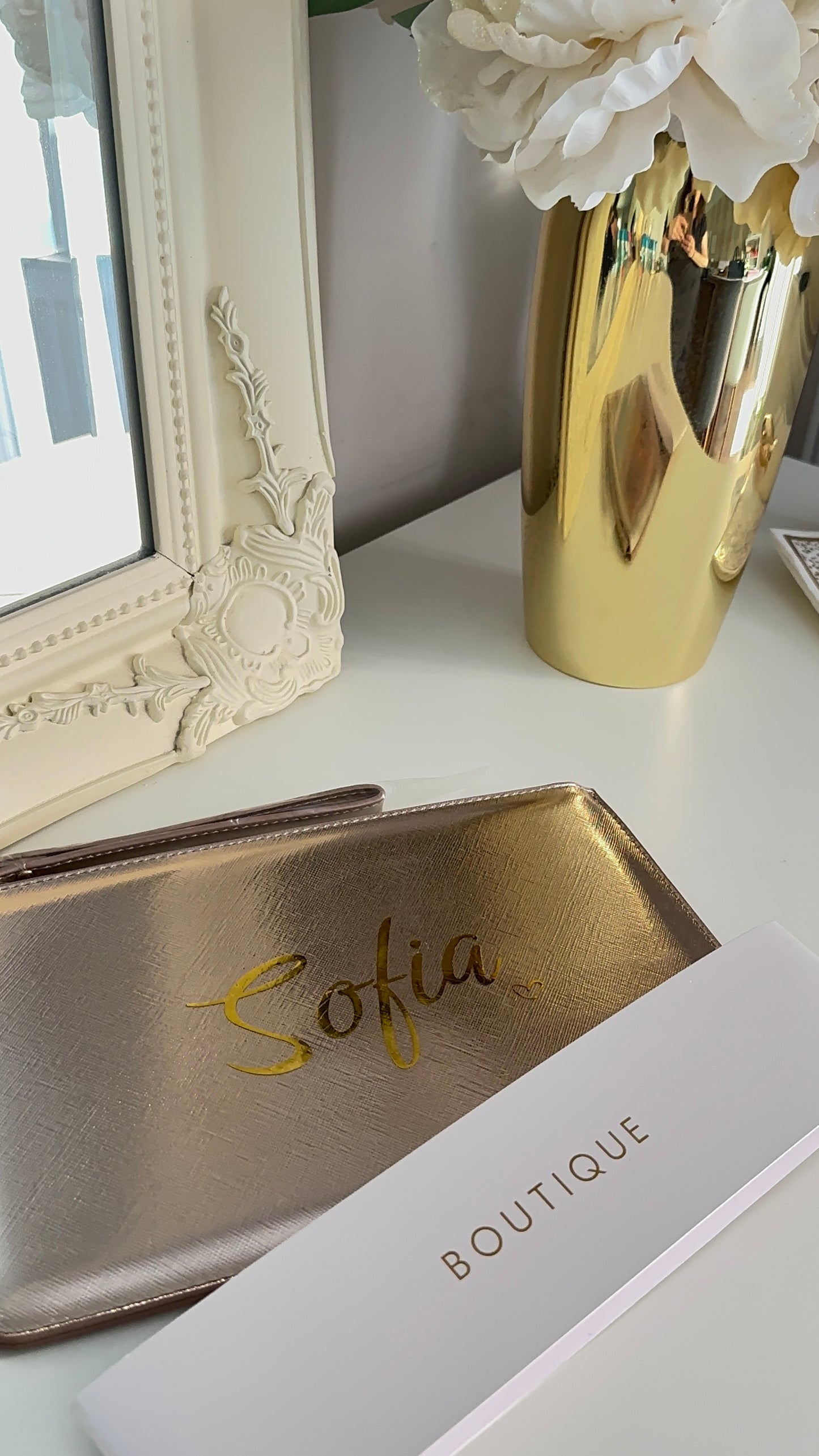 Personalised Boutique Signature Pouch