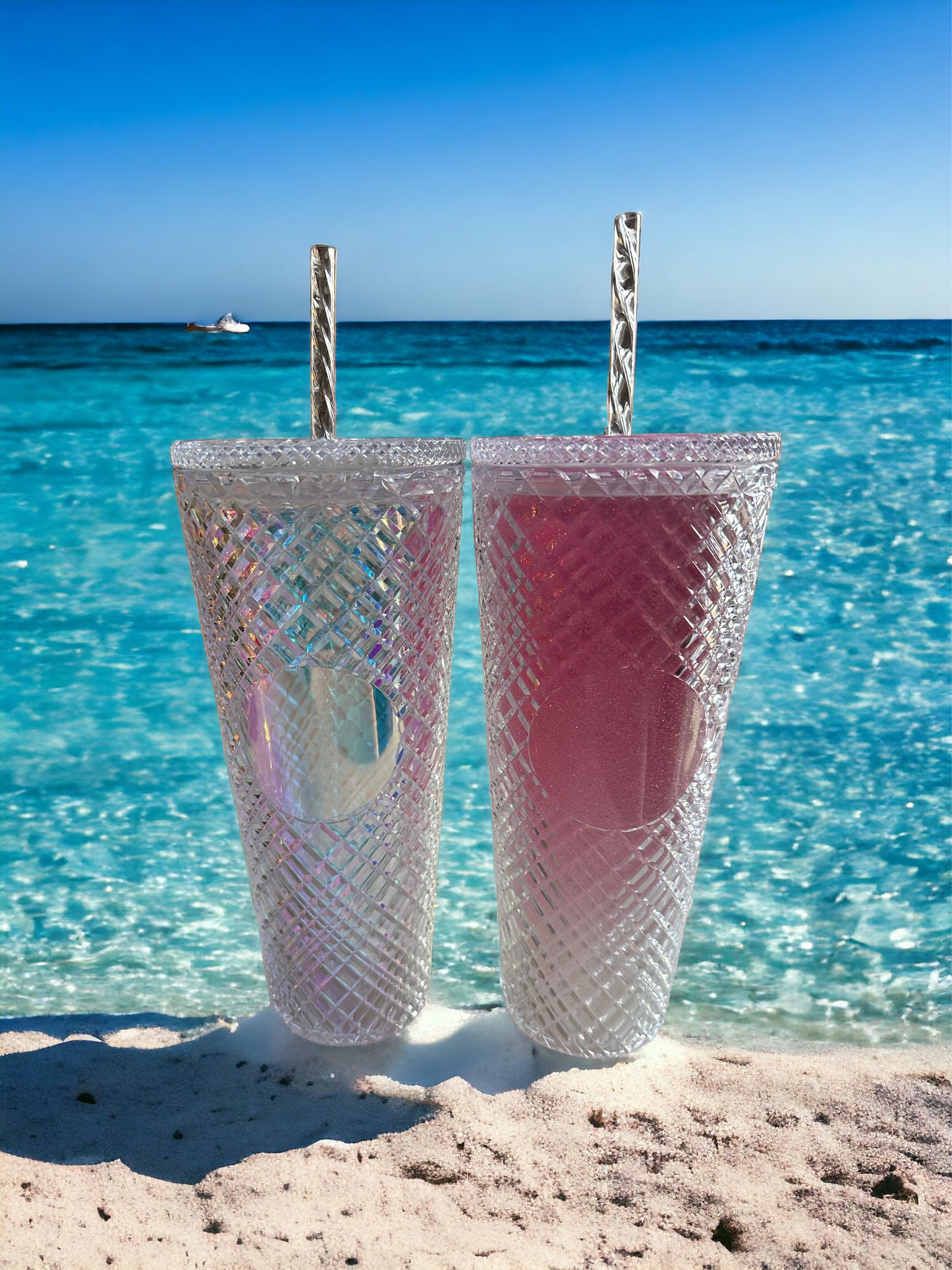 ✨ **Personalised Diamanté Sparkle Cold Cups** ✨
