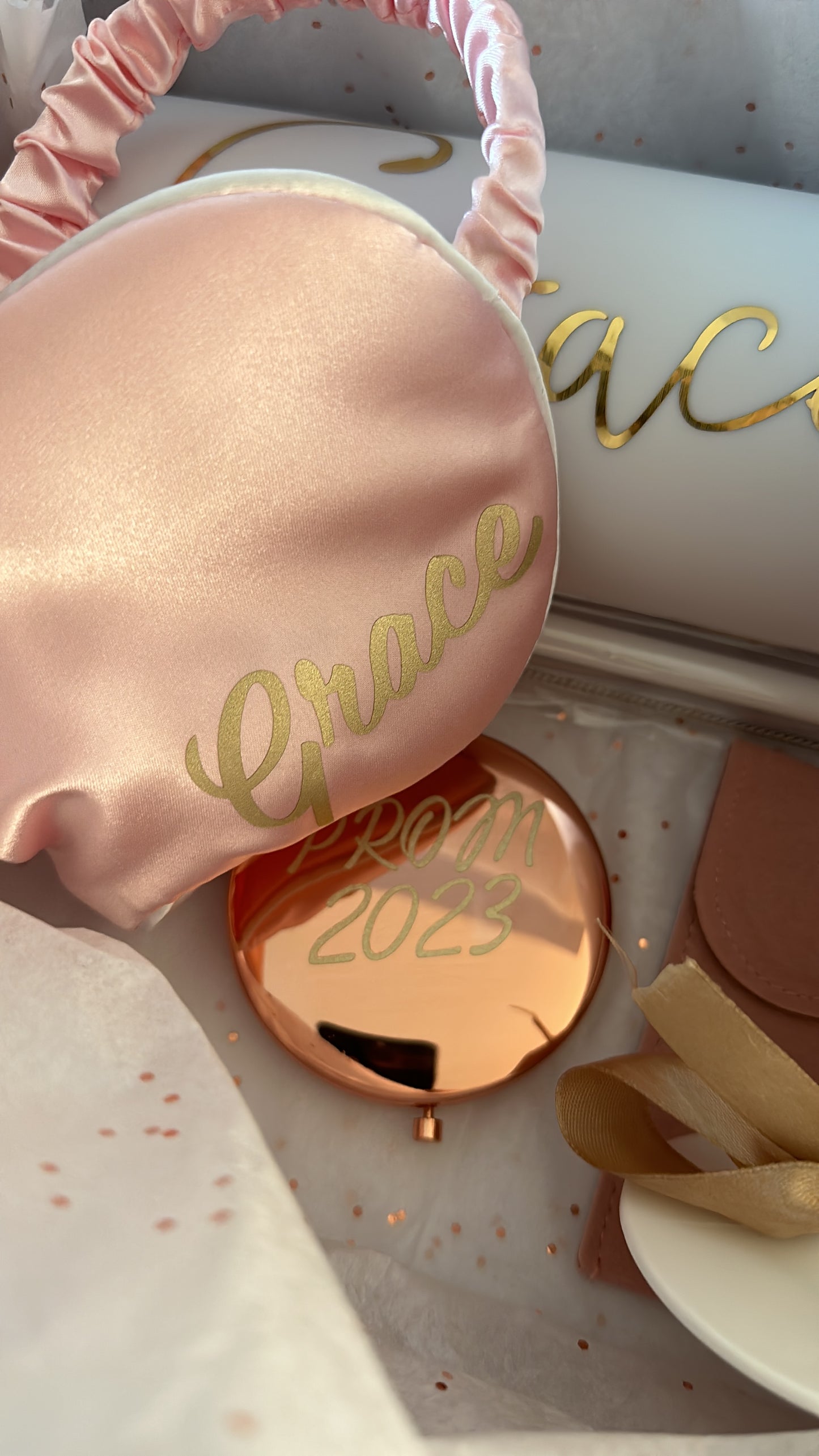Personalised Silky Eye Mask