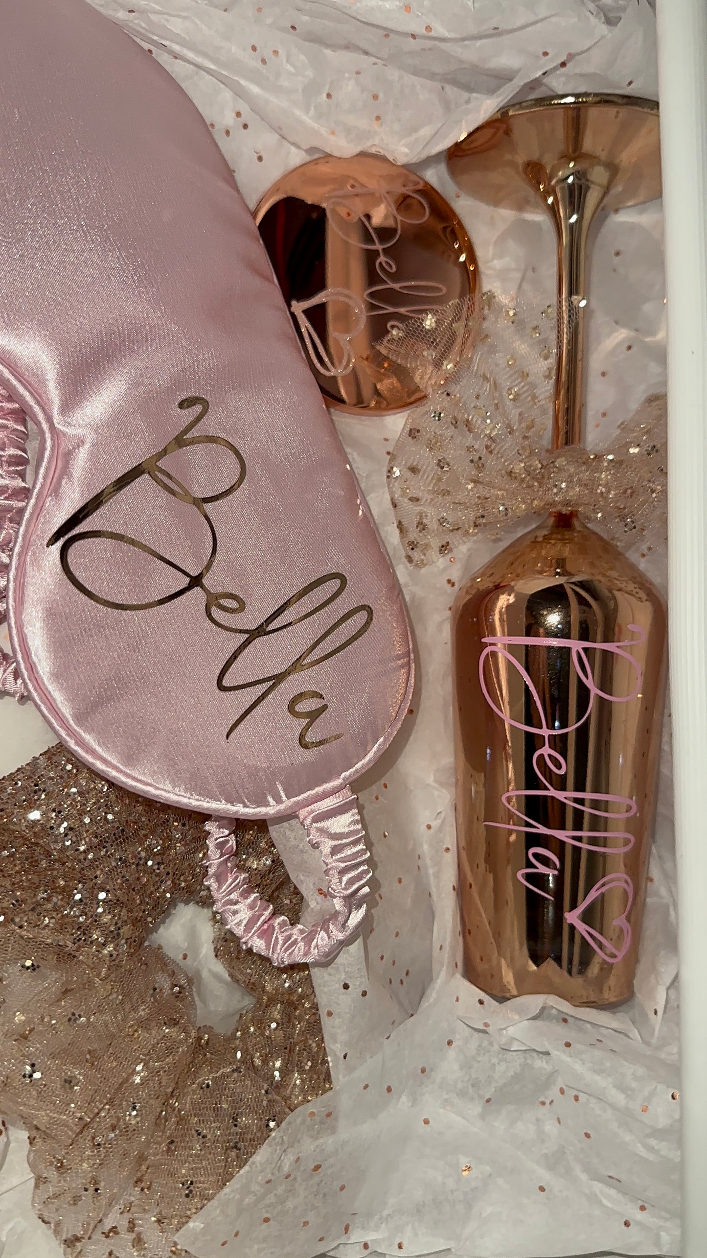 Personalised Silky Eye Mask
