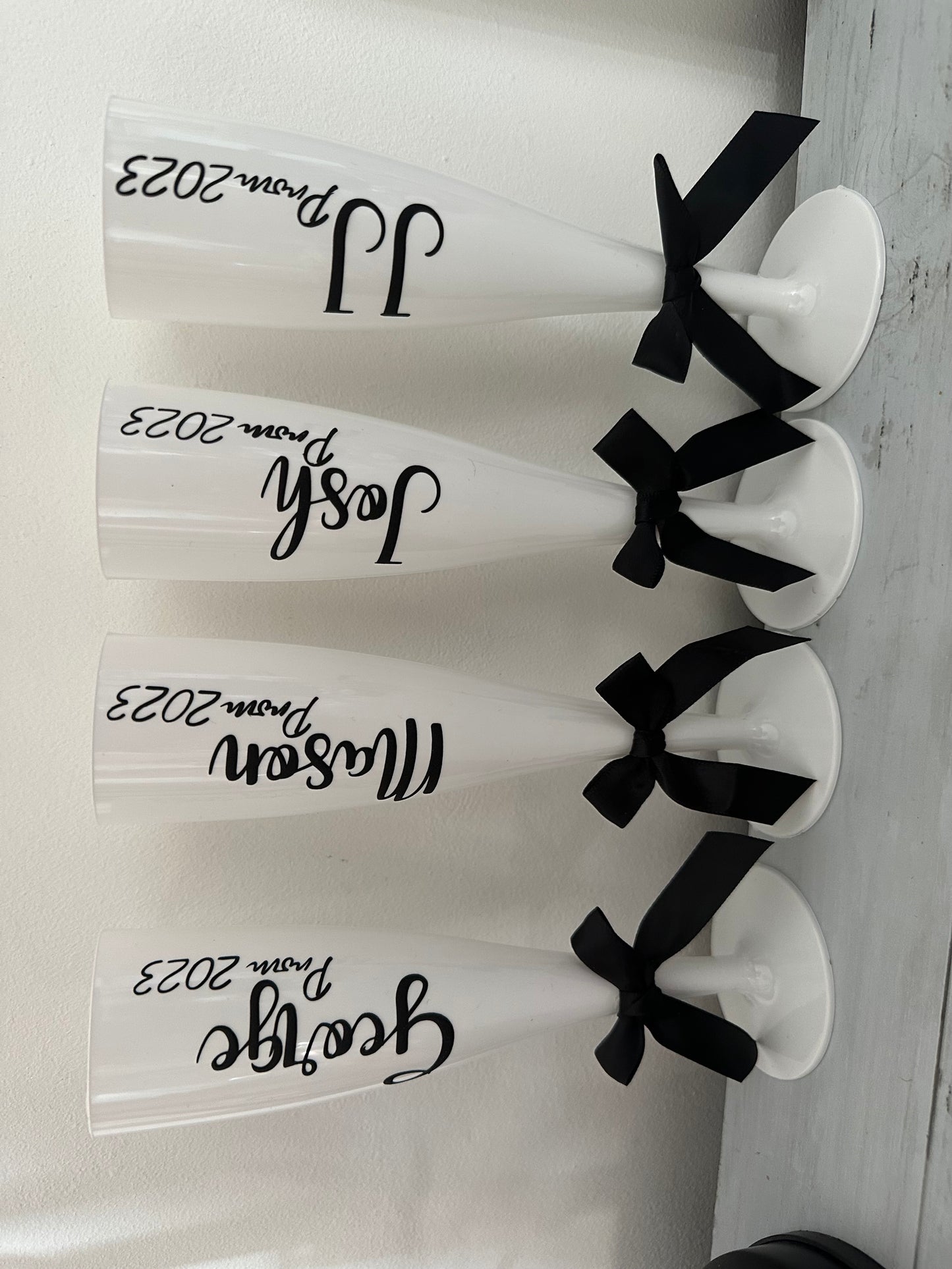Personalised PROM 2025, Prom Box, Personalised Gift Box, Memory Box, Gift for her, Gift for him, Keepsake, Prom, Prom Party, Hangers, Prom 2024, Flutes, Rose Gold Flute (stainless steel)