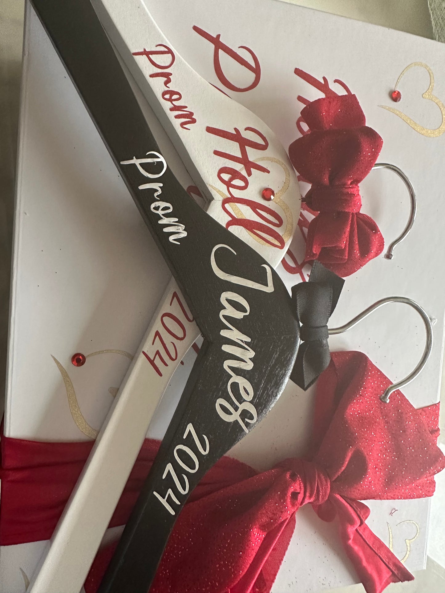 Personalised PROM 2025, Prom Box, Personalised Gift Box, Memory Box, Gift for her, Gift for him, Keepsake, Prom, Prom Party, Hangers, Prom 2024, Flutes, Rose Gold Flute (stainless steel)