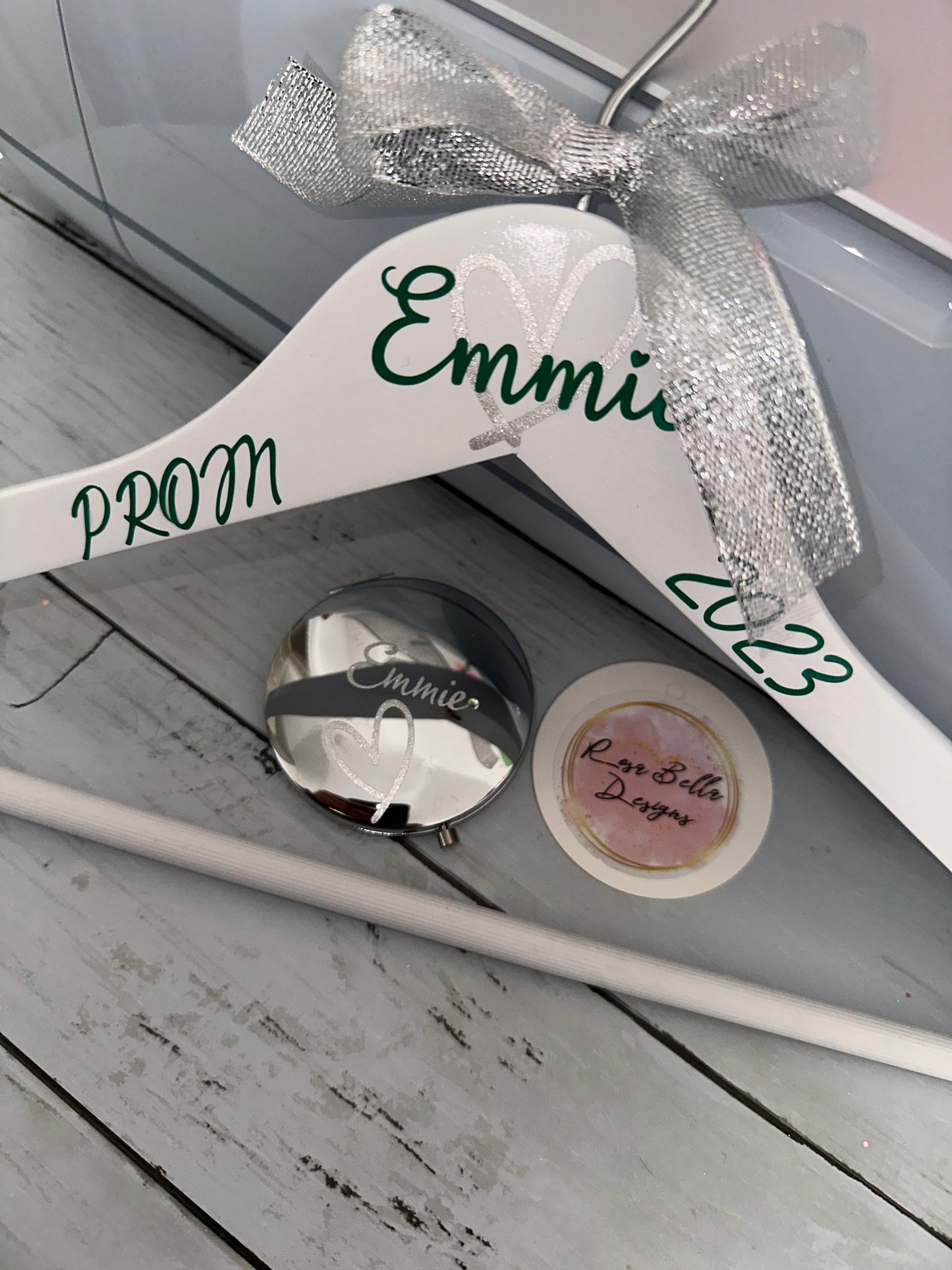 Personalised PROM 2025, Prom Box, Personalised Gift Box, Memory Box, Gift for her, Gift for him, Keepsake, Prom, Prom Party, Hangers, Prom 2024, Flutes, Rose Gold Flute (stainless steel)