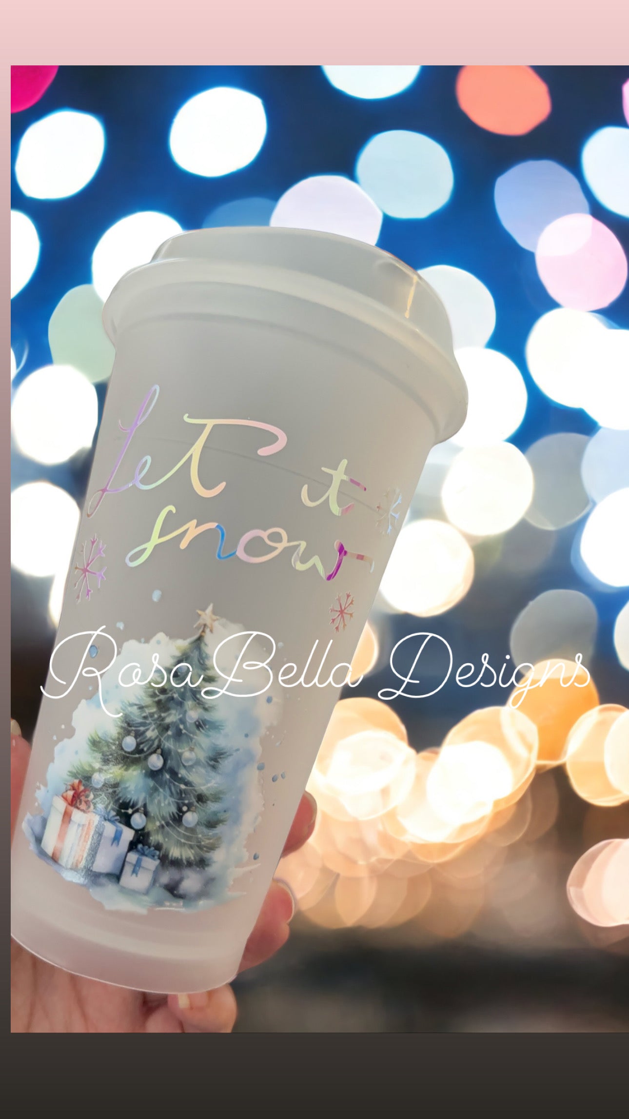 Christmas Travel Cups