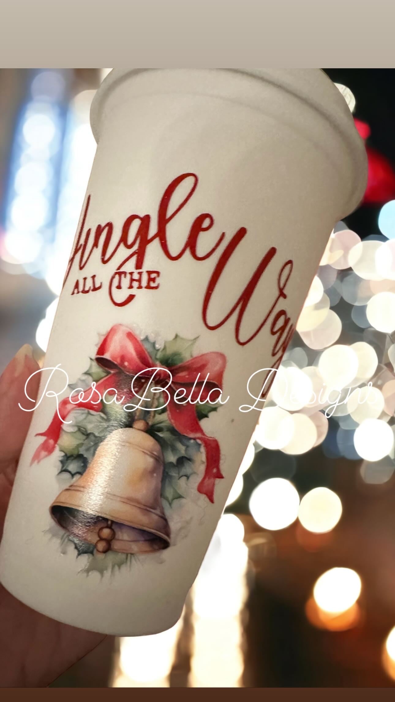 Christmas Travel Cups