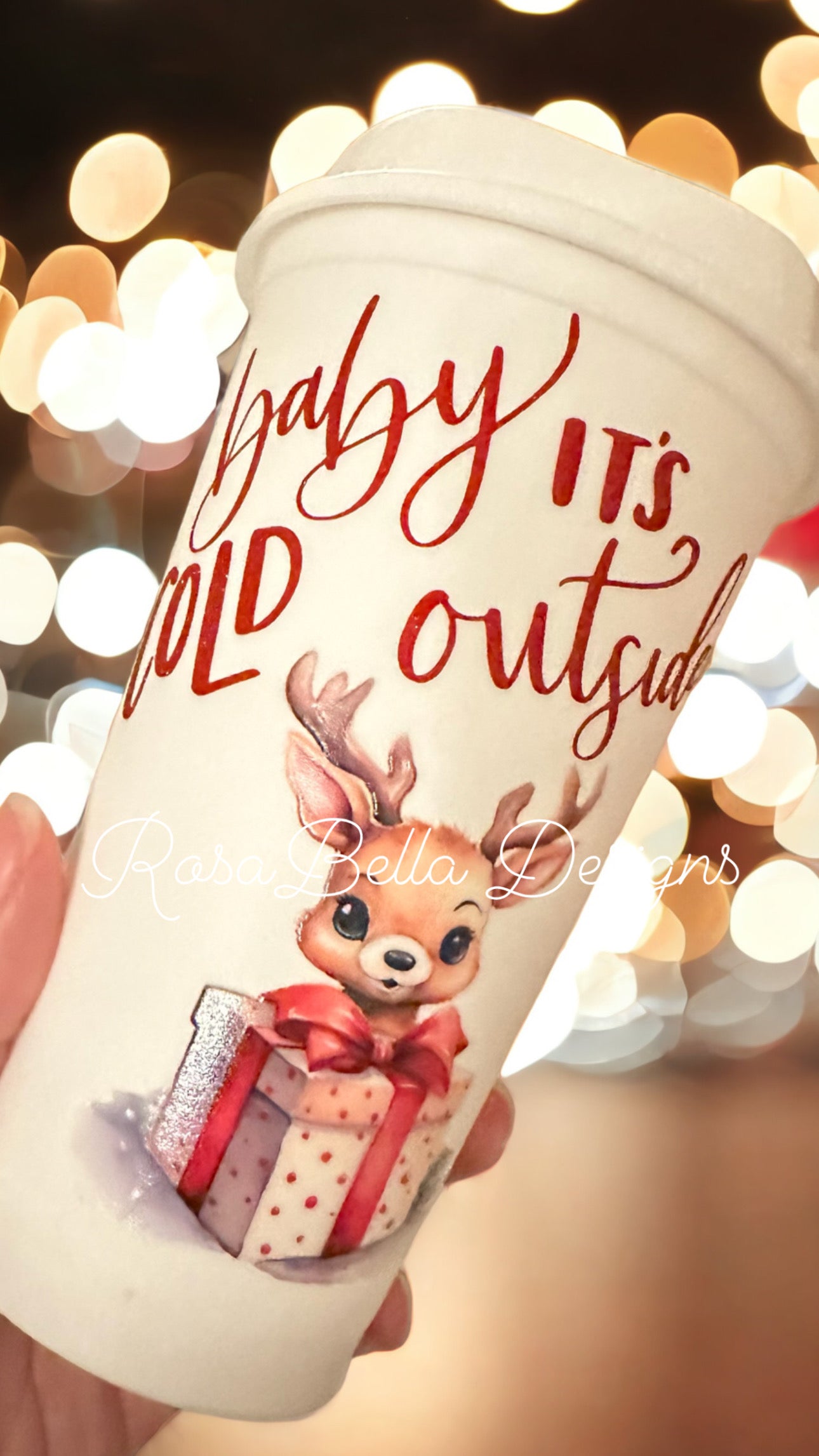 Christmas Travel Cups