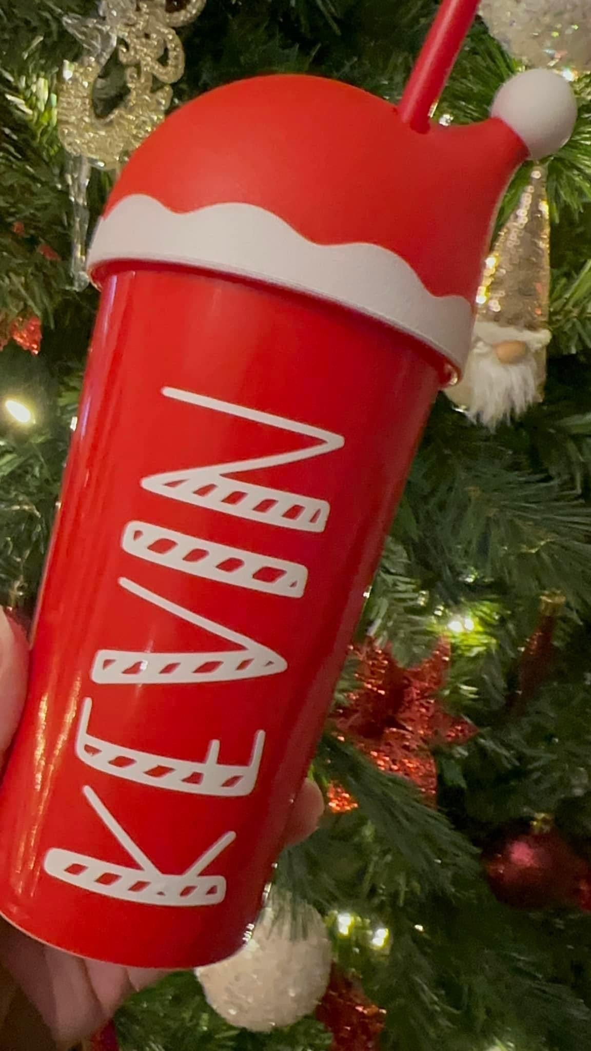 Personalised Santa Hat Cup