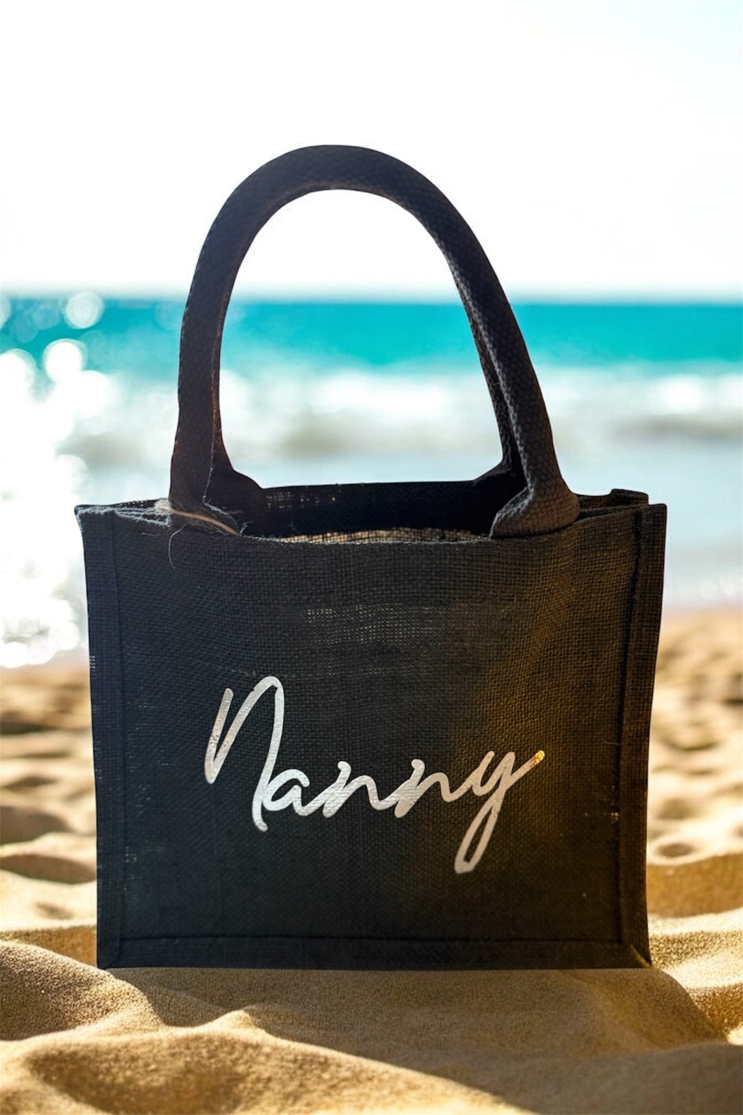 Jute Bag, Personalised, Gift, For Her, Bridal, Bridal Party, Bridesmaids, Birthday, hen party, girls, barbie, tote bag, mini bag, party bag