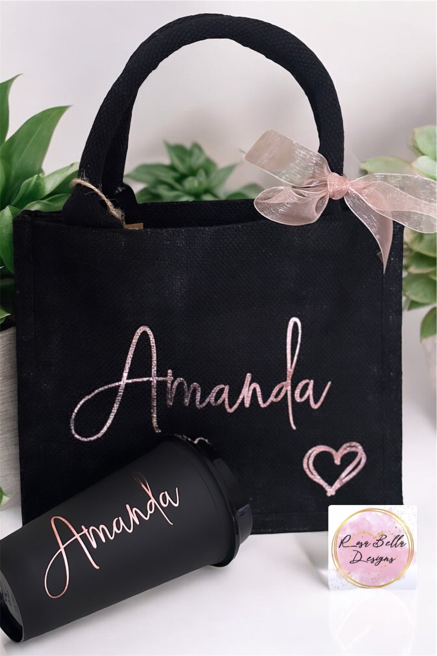 Jute Bag, Personalised, Gift, For Her, Bridal, Bridal Party, Bridesmaids, Birthday, hen party, girls, barbie, tote bag, mini bag, party bag