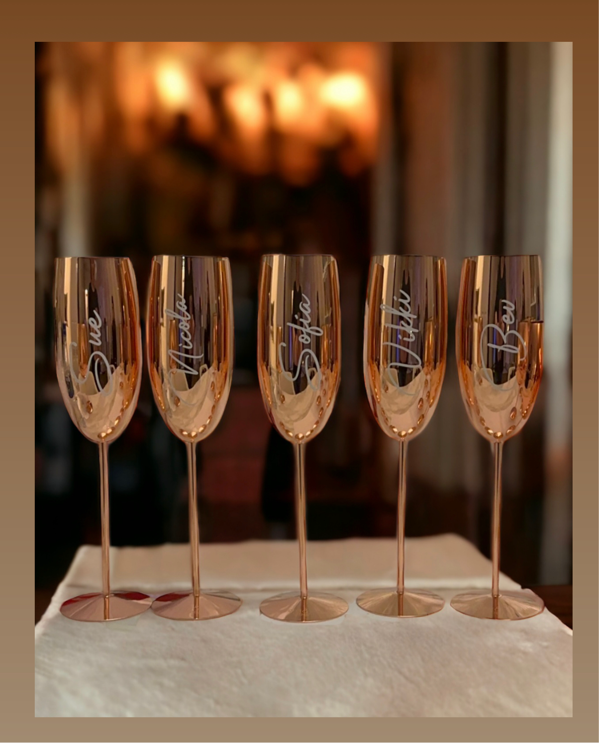 Personalised Stainless Steel Flutes, Gin, Wine Glasses, Black Matte, Rose Gold, Silver, Gold, Champagne Flute, Bridal gift, Bridesmaids, Groom, Prom, Birthdays, Anniversary, Gift Set