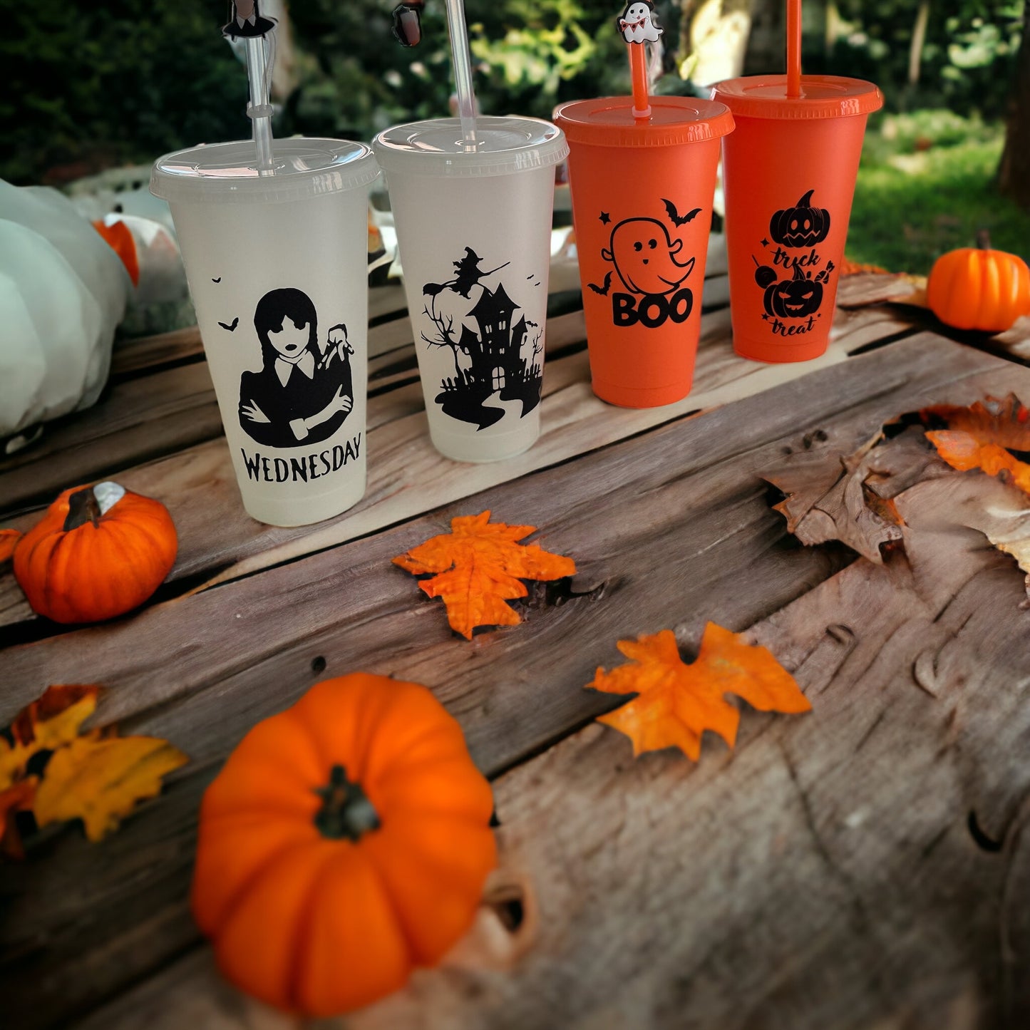 Halloween Personalised Cups, Bags and Bottles