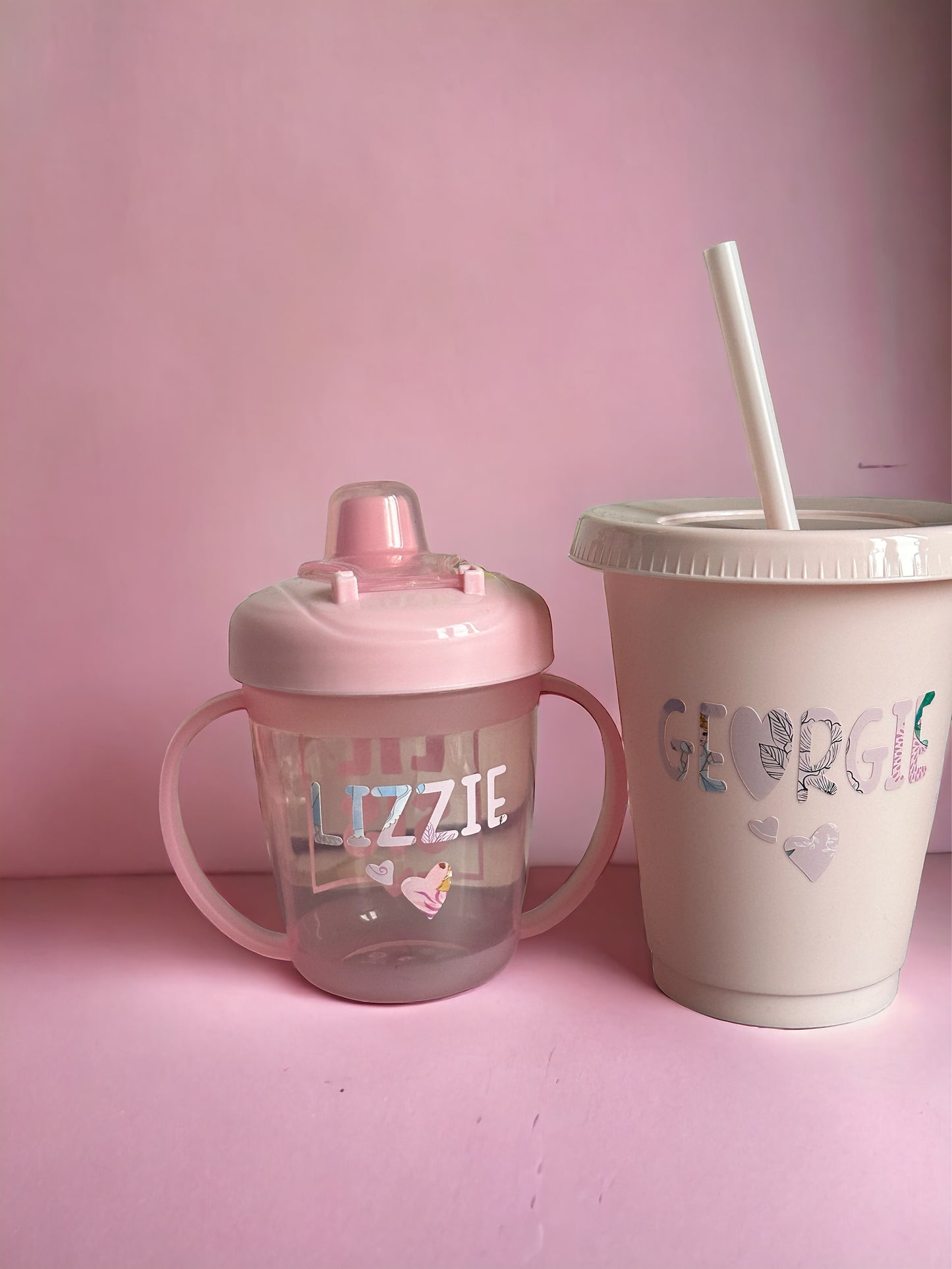 Chill, Sip, Repeat 🥤 Personalised Cold Cups with straw