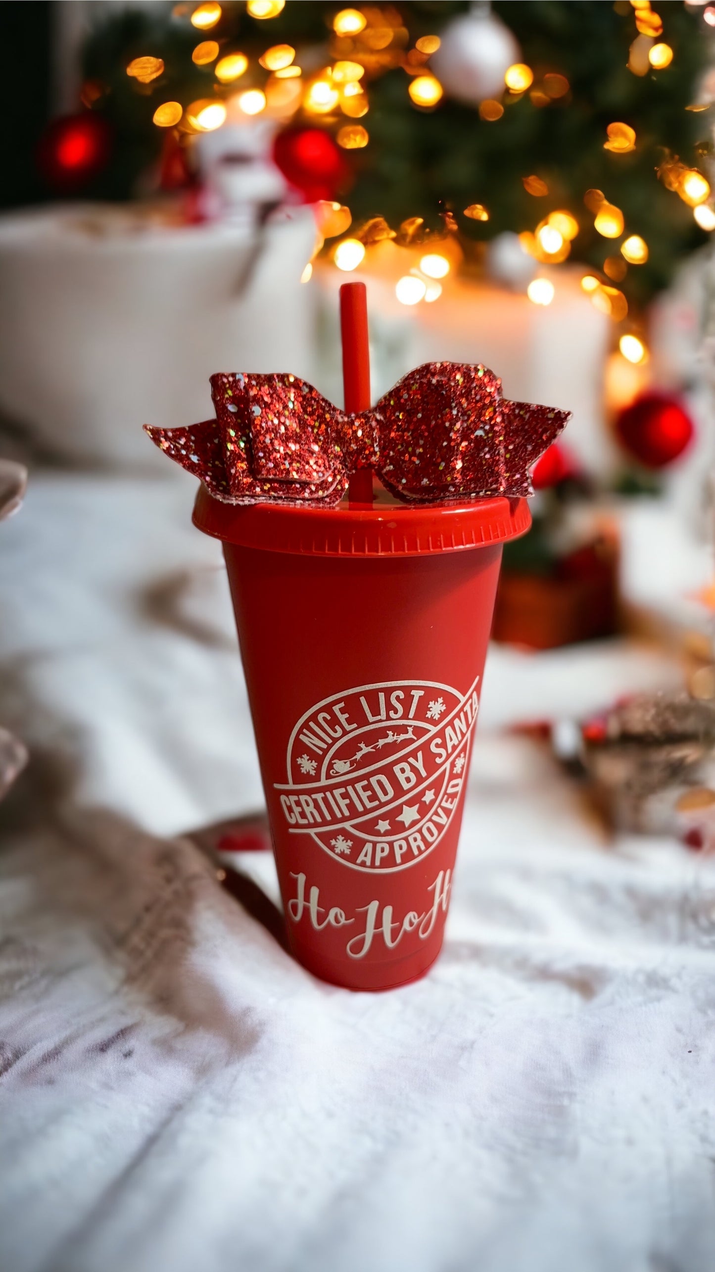 Personalised Santa Approved ‘Nice List’ Cold Cup