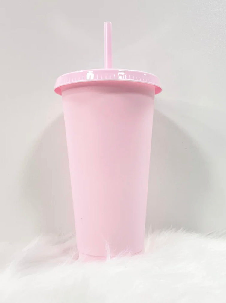 Chill, Sip, Repeat 🥤 Personalised Cold Cups with straw