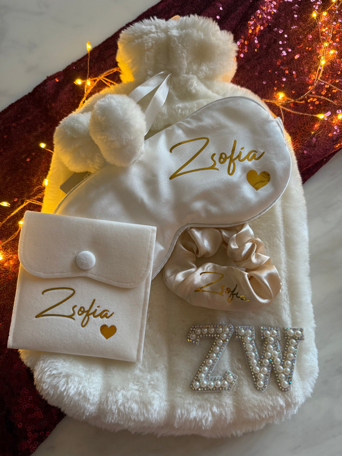 Personalised Silky Eye Mask