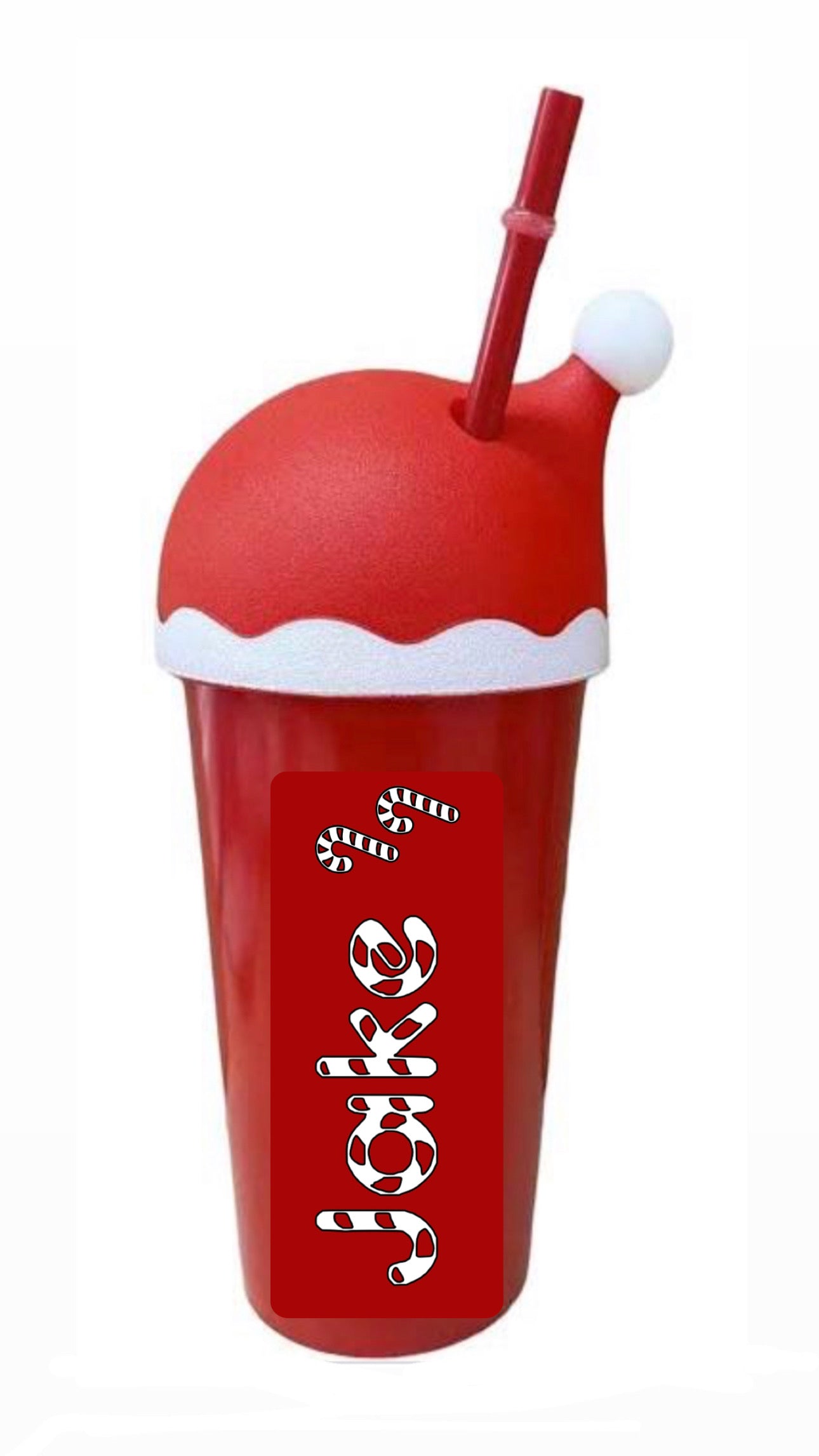 Personalised Santa Hat Cup