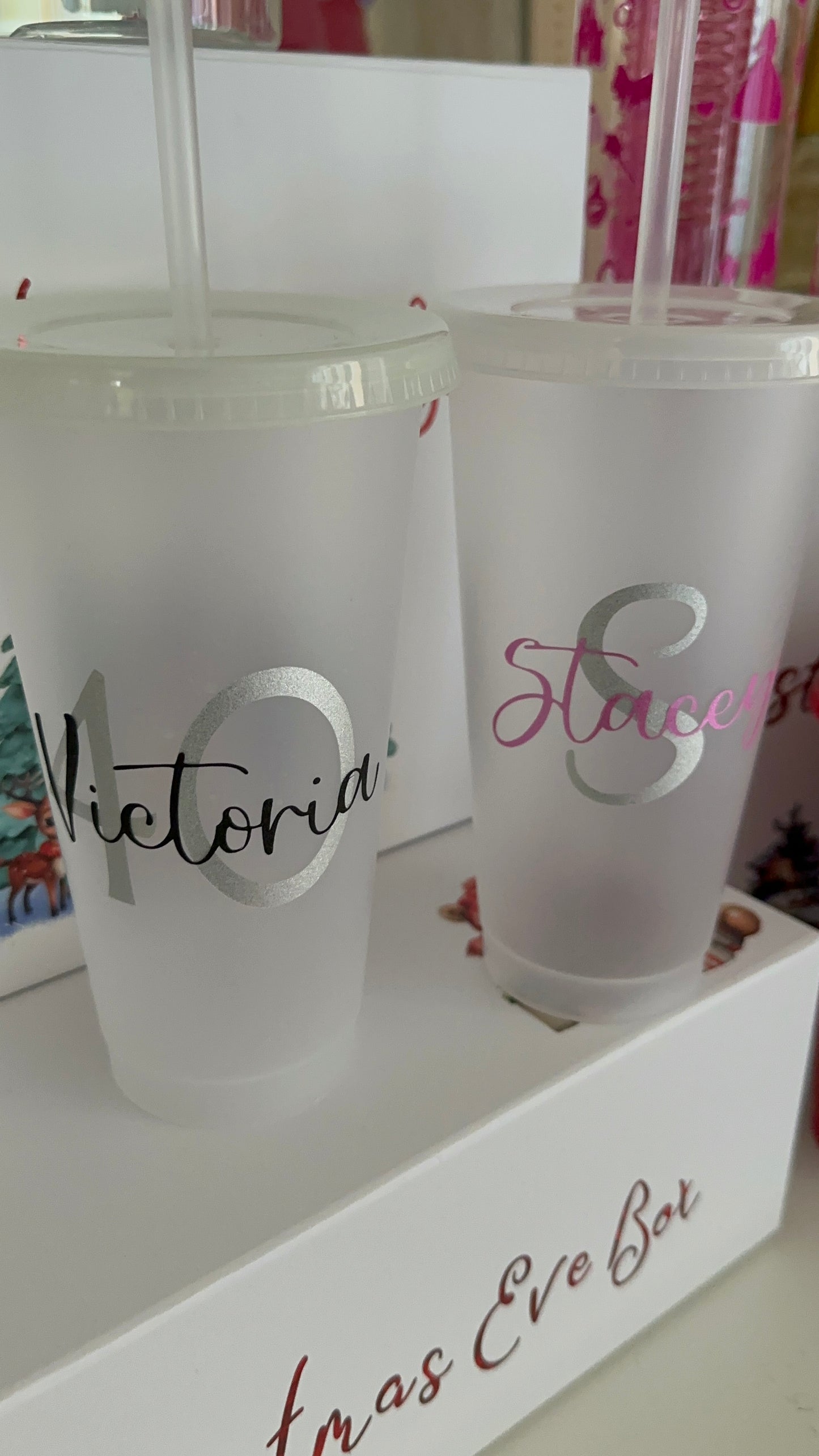 Chill, Sip, Repeat 🥤 Personalised Cold Cups with straw