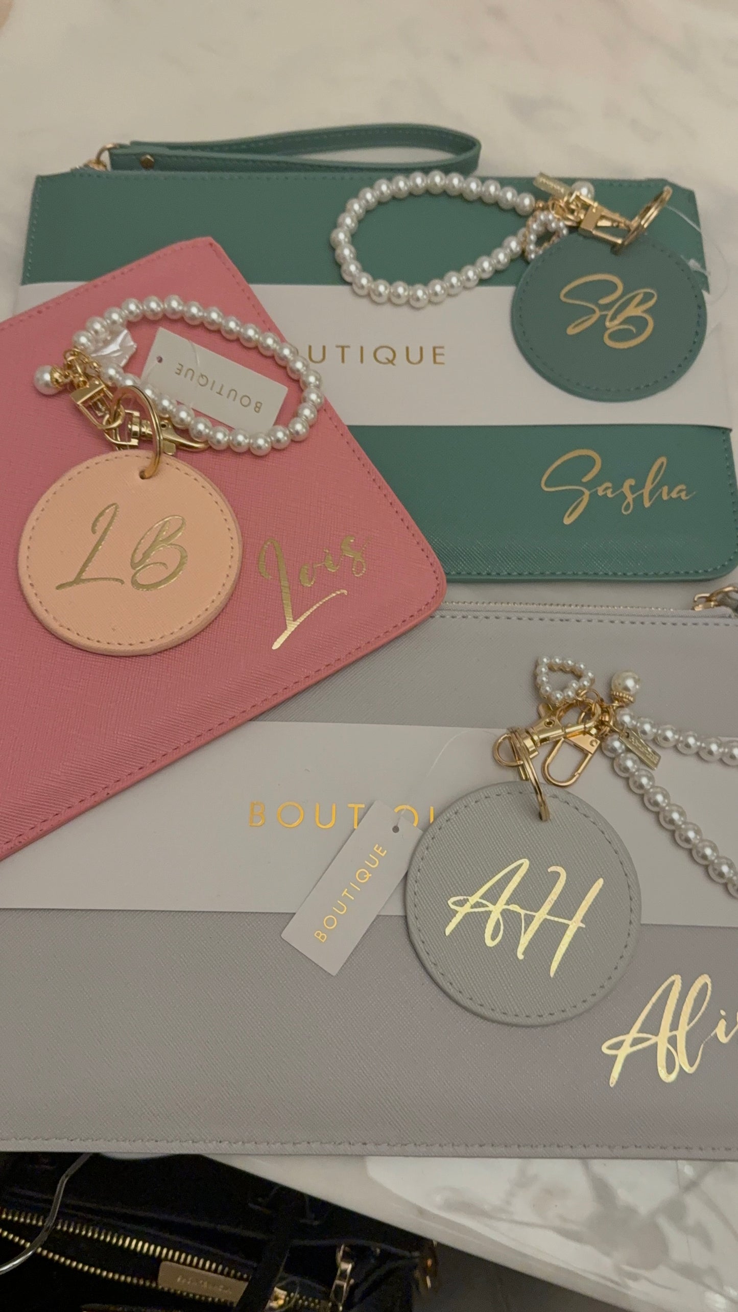 Luxury Personalised Boutique Pouches