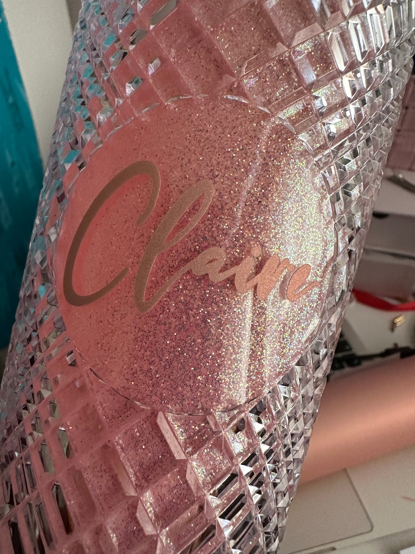 ✨ **Personalised Diamanté Sparkle Cold Cups** ✨