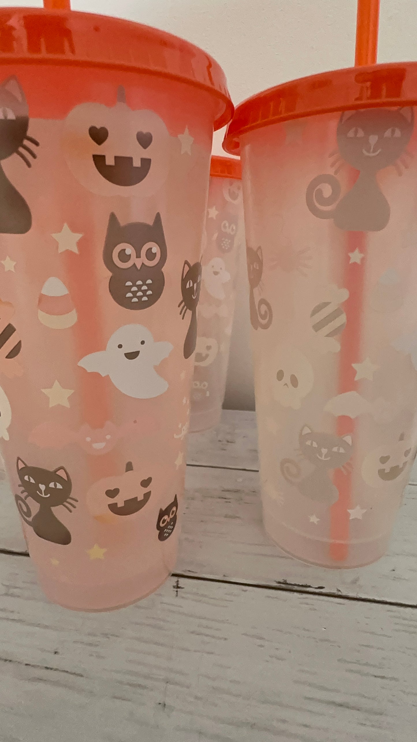 Halloween Personalised Cups, Bags and Bottles