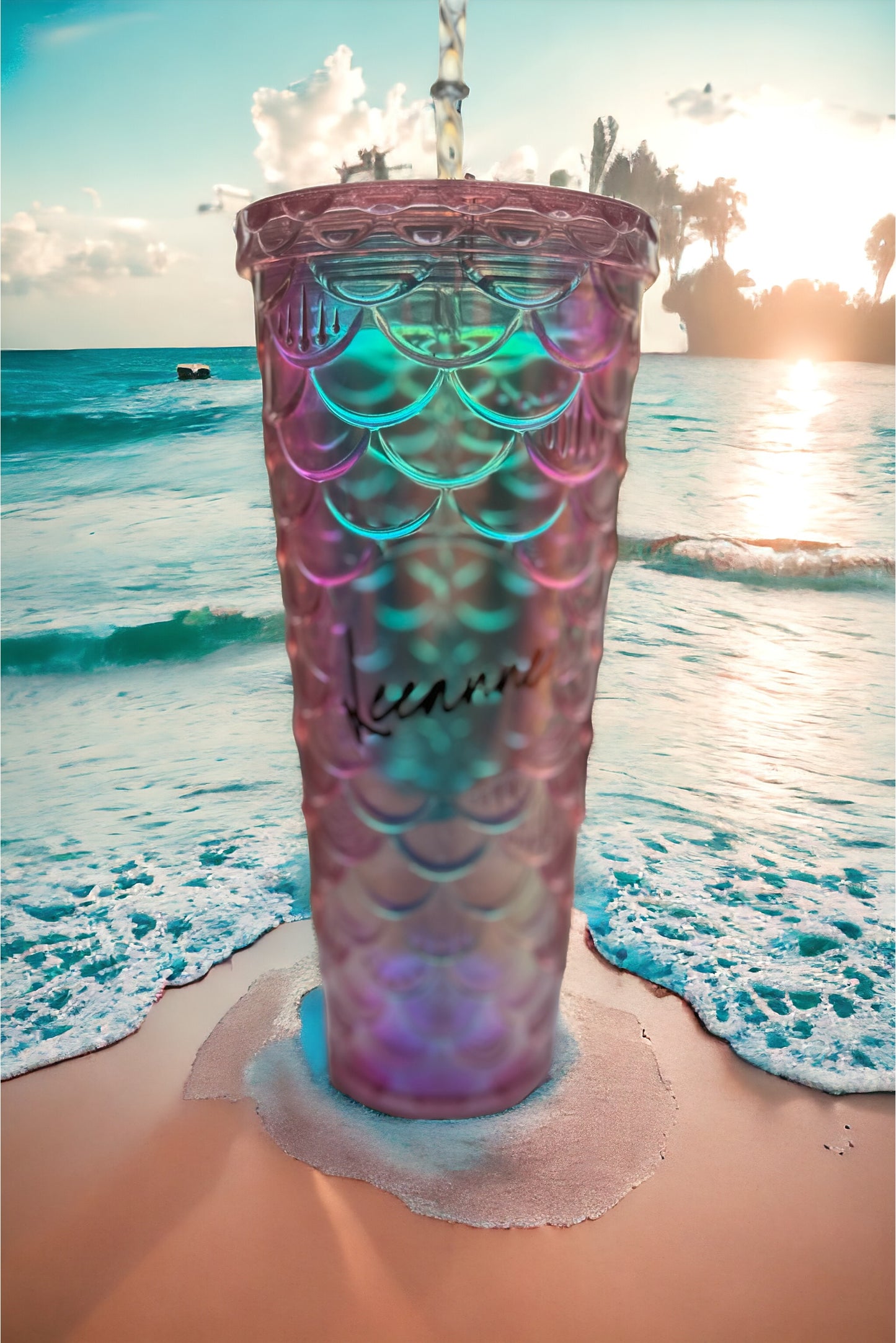 ✨ **Personalised Diamanté Sparkle Cold Cups** ✨