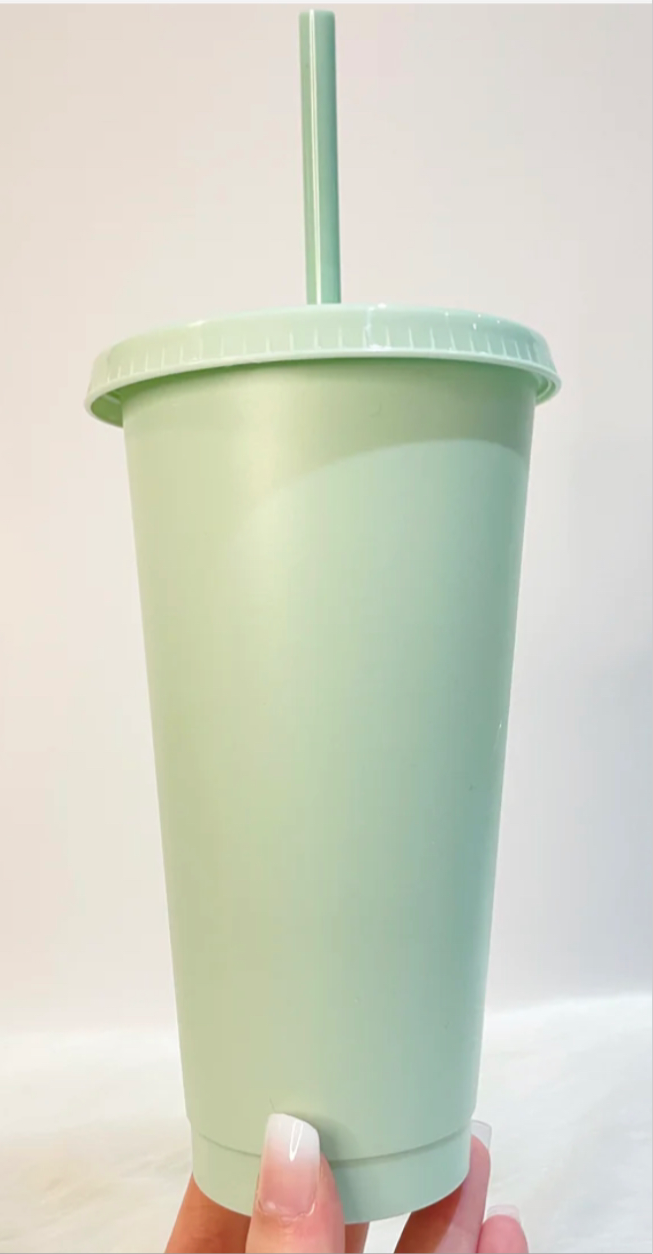 Chill, Sip, Repeat 🥤 Personalised Cold Cups with straw