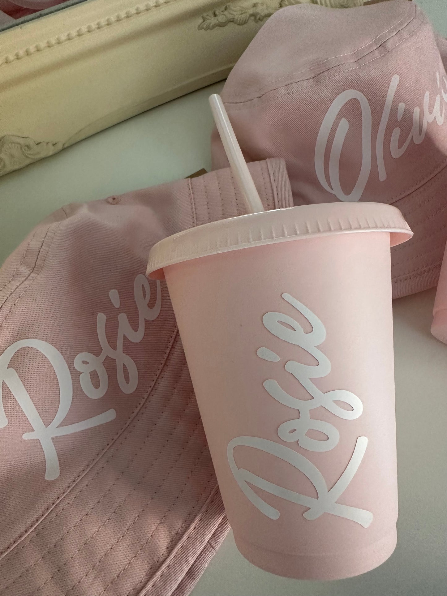 Chill, Sip, Repeat 🥤 Personalised Cold Cups with straw