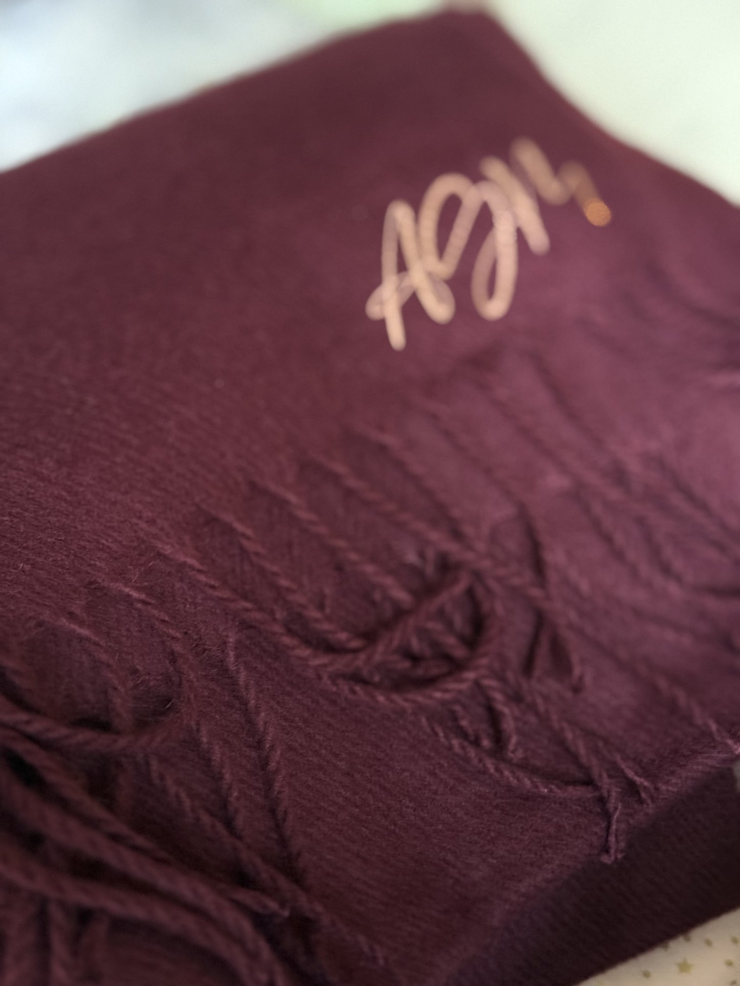 Personalised Woven Scarf 🧣