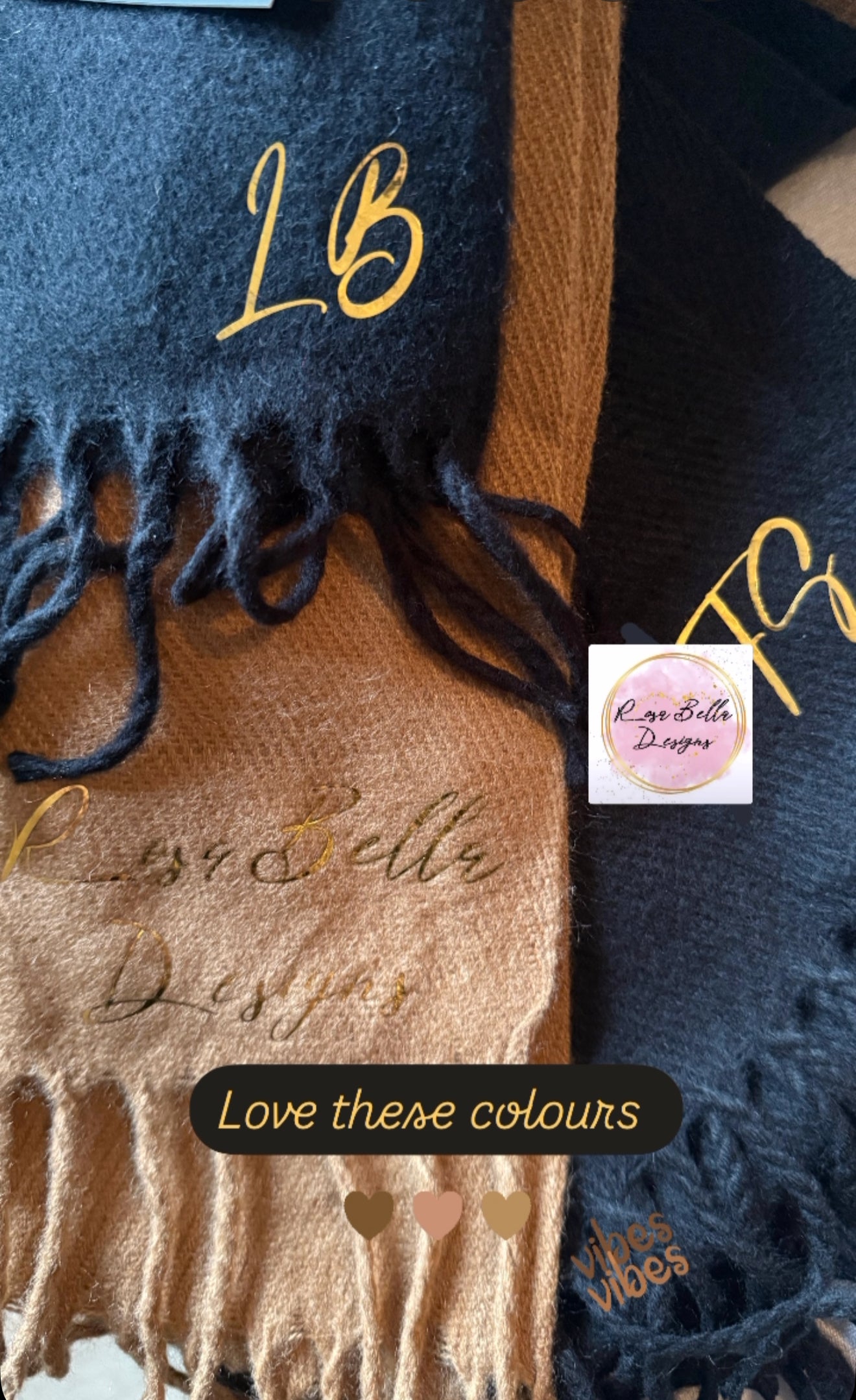 Personalised Woven Scarf 🧣