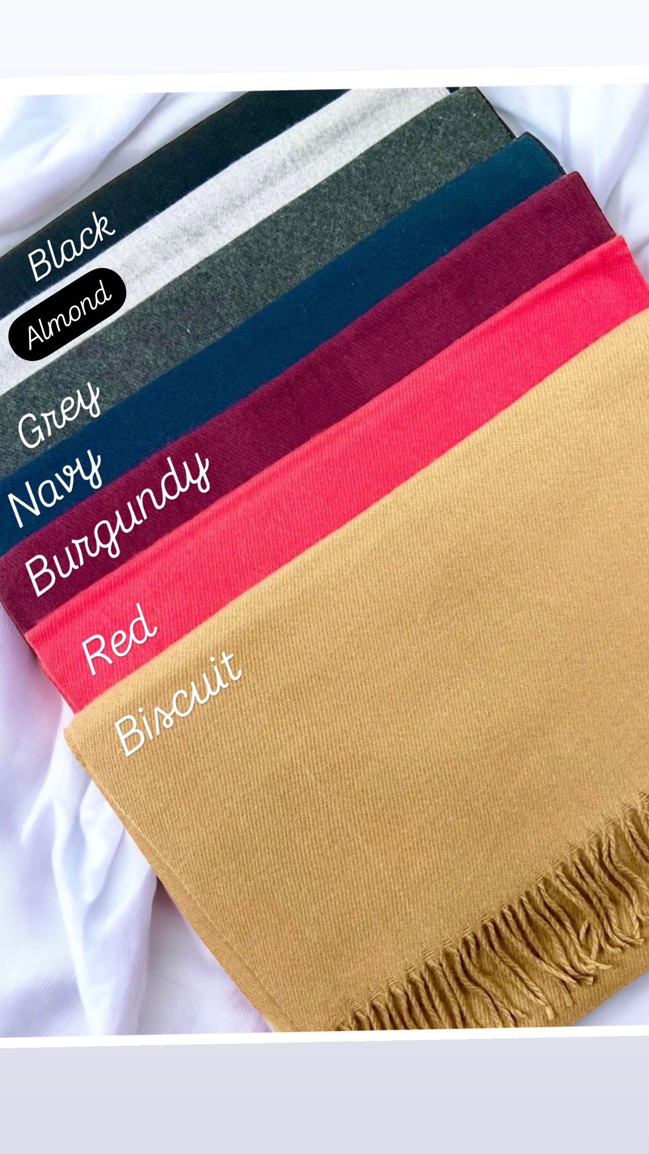Personalised Woven Scarf 🧣