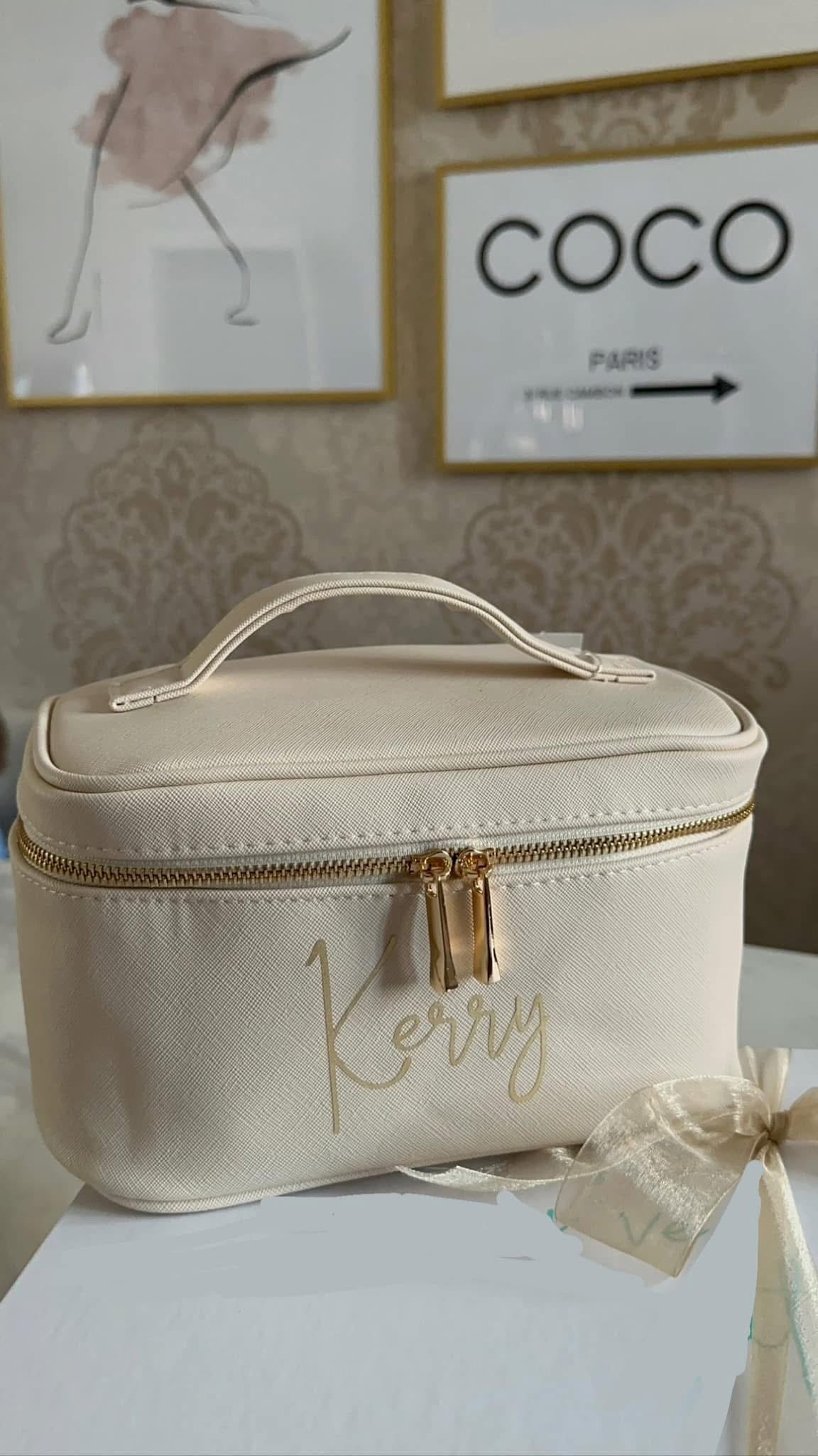 Personalised Vanity Case -  Boutique Collection.