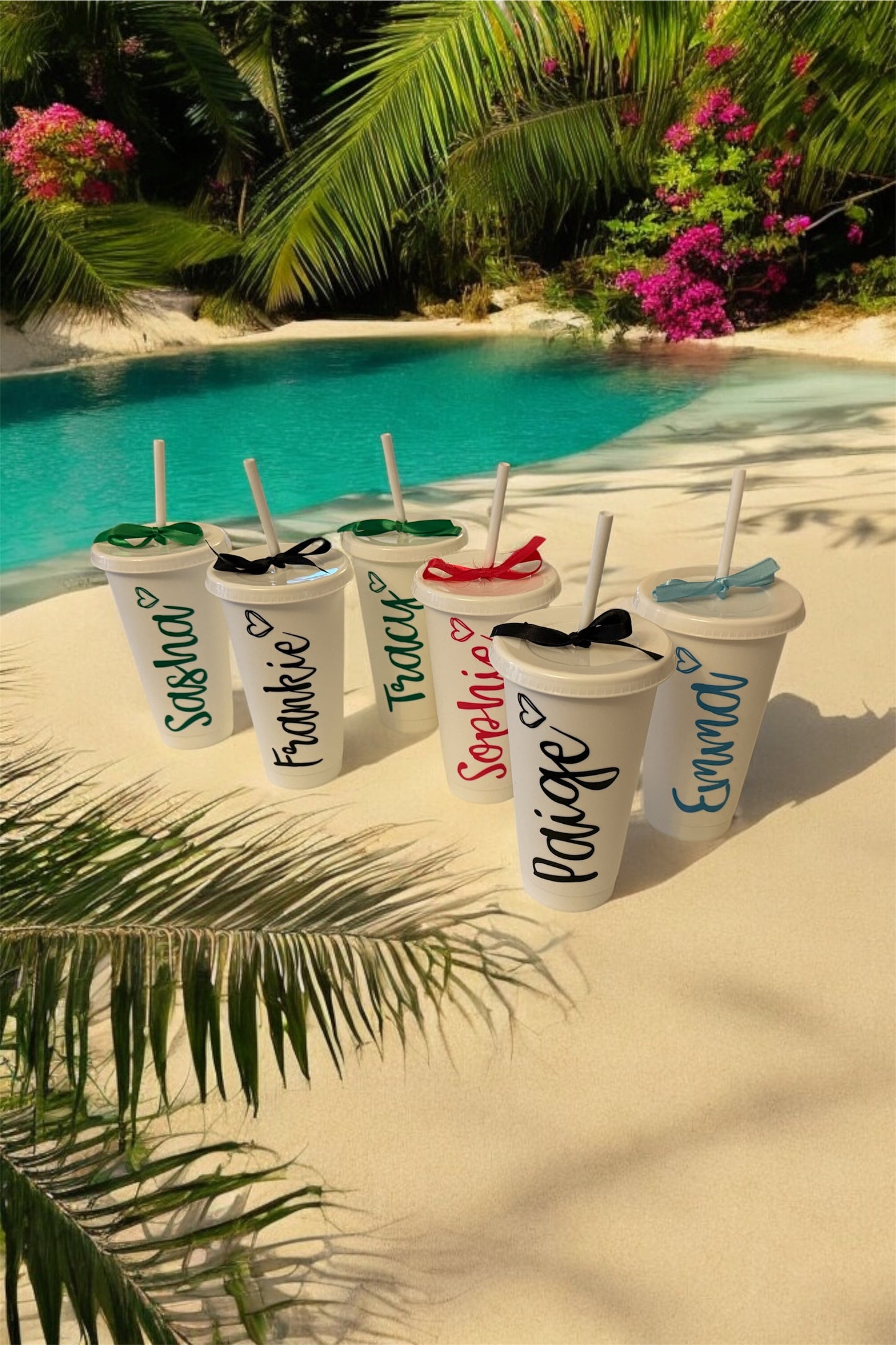 Chill, Sip, Repeat 🥤 Personalised Cold Cups with straw