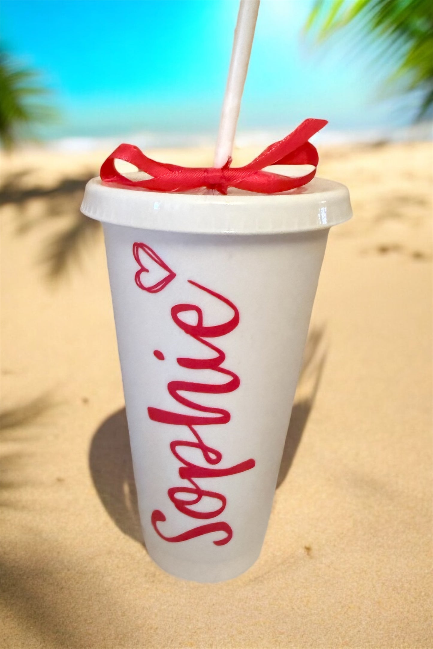 Chill, Sip, Repeat 🥤 Personalised Cold Cups with straw