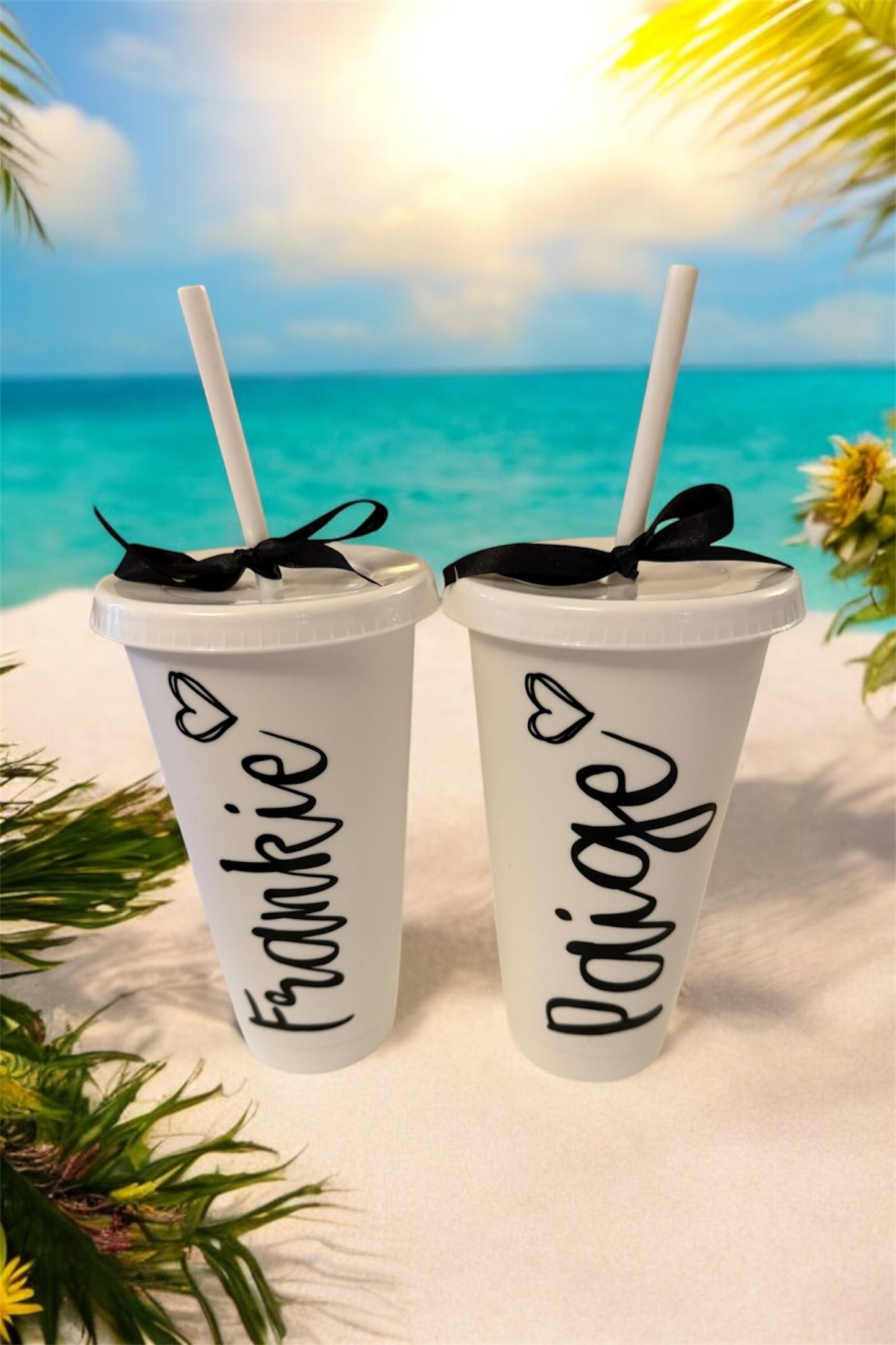 Chill, Sip, Repeat 🥤 Personalised Cold Cups with straw