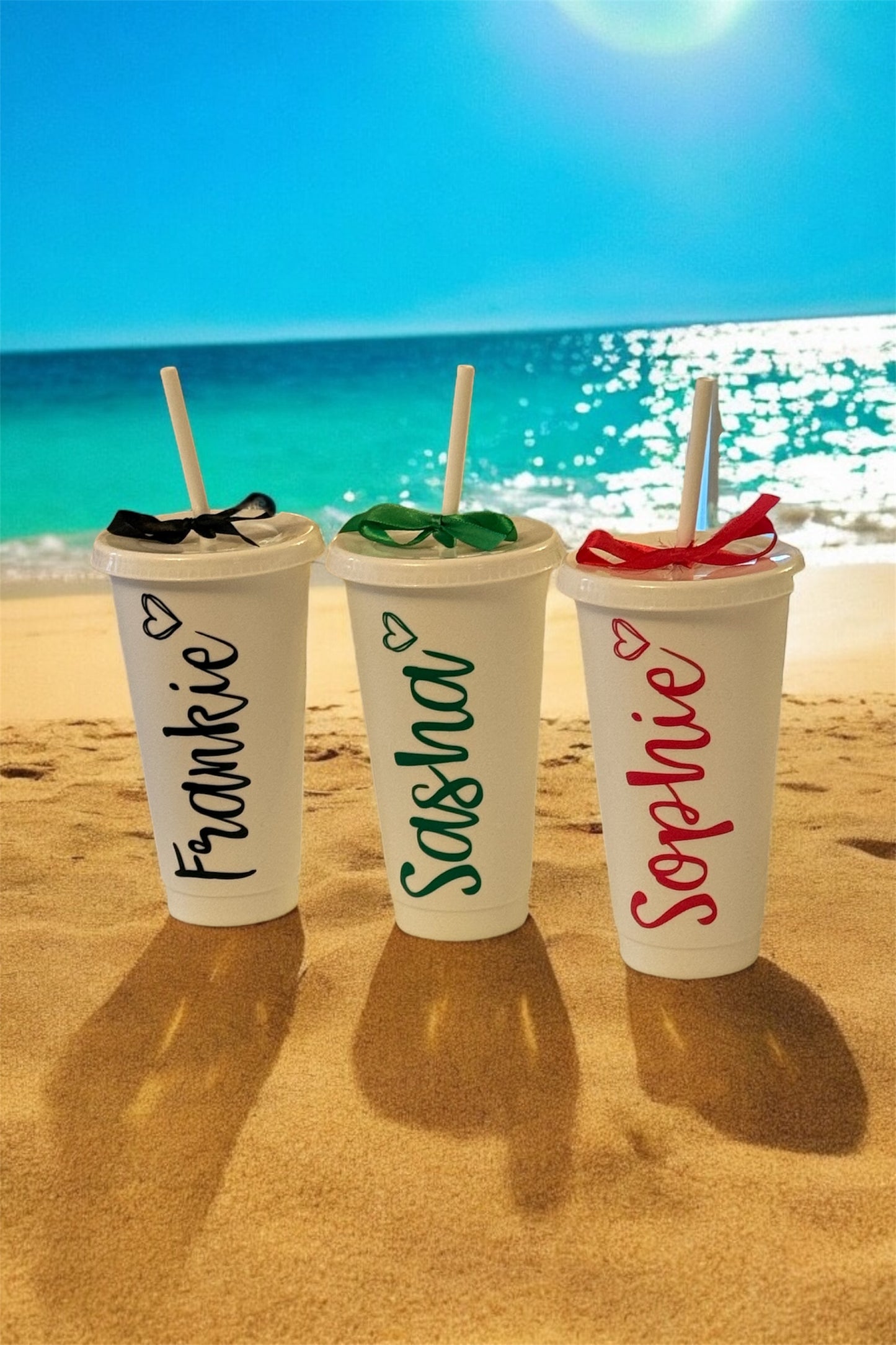 Chill, Sip, Repeat 🥤 Personalised Cold Cups with straw