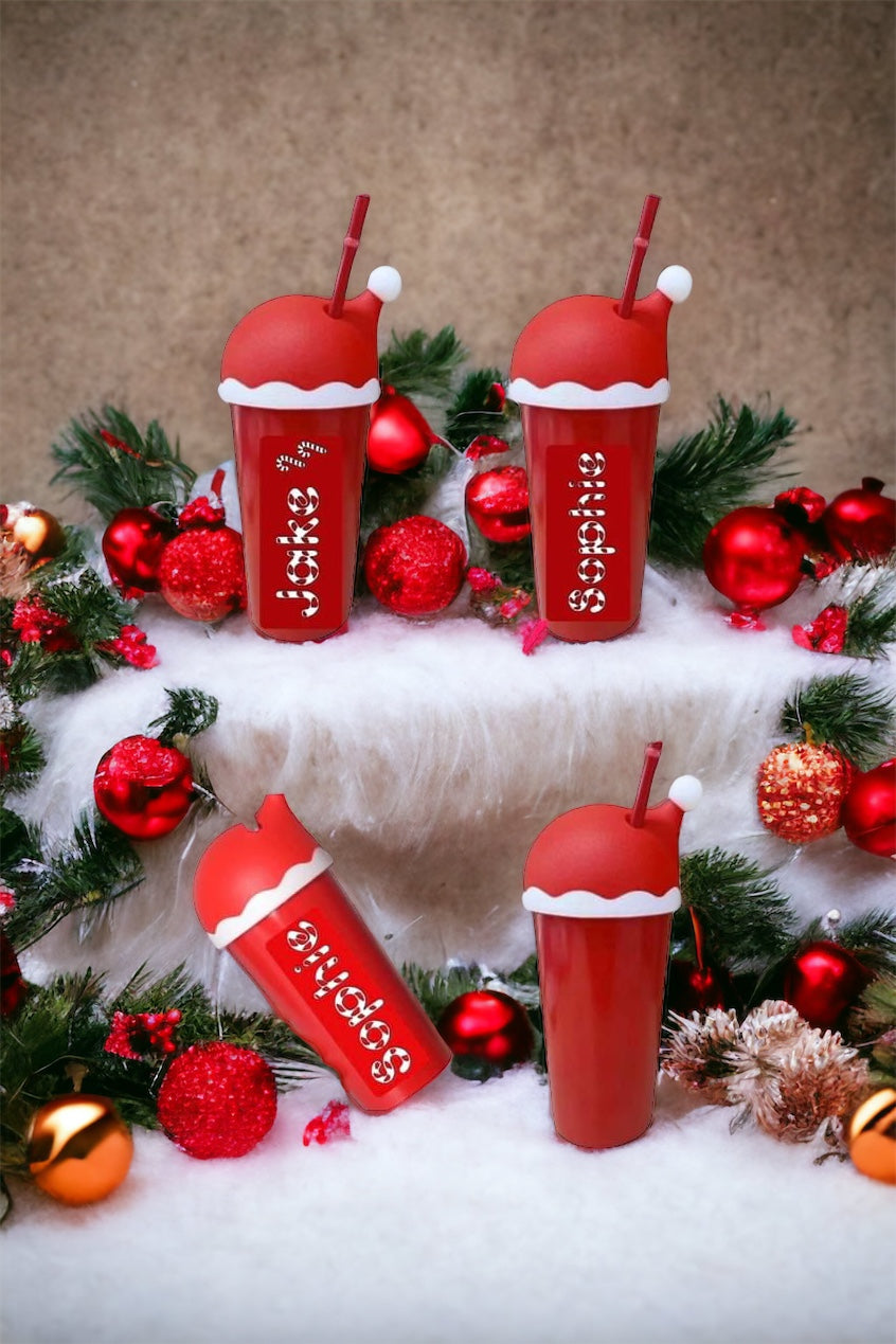 Personalised Santa Hat Cup