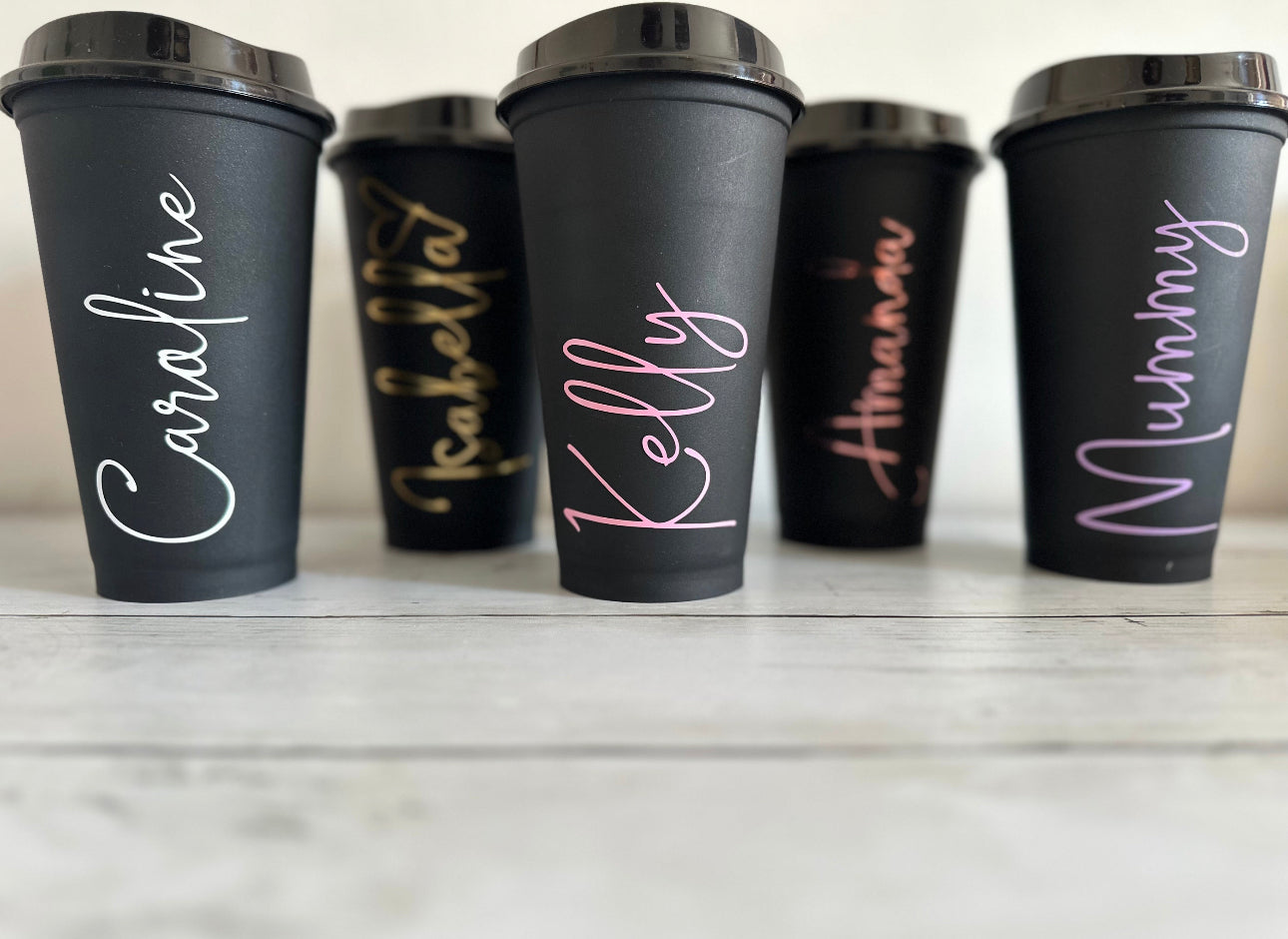 Personalised Hot Coffee Cup Coffee Travel Cup Reusable Tumbler Personalised