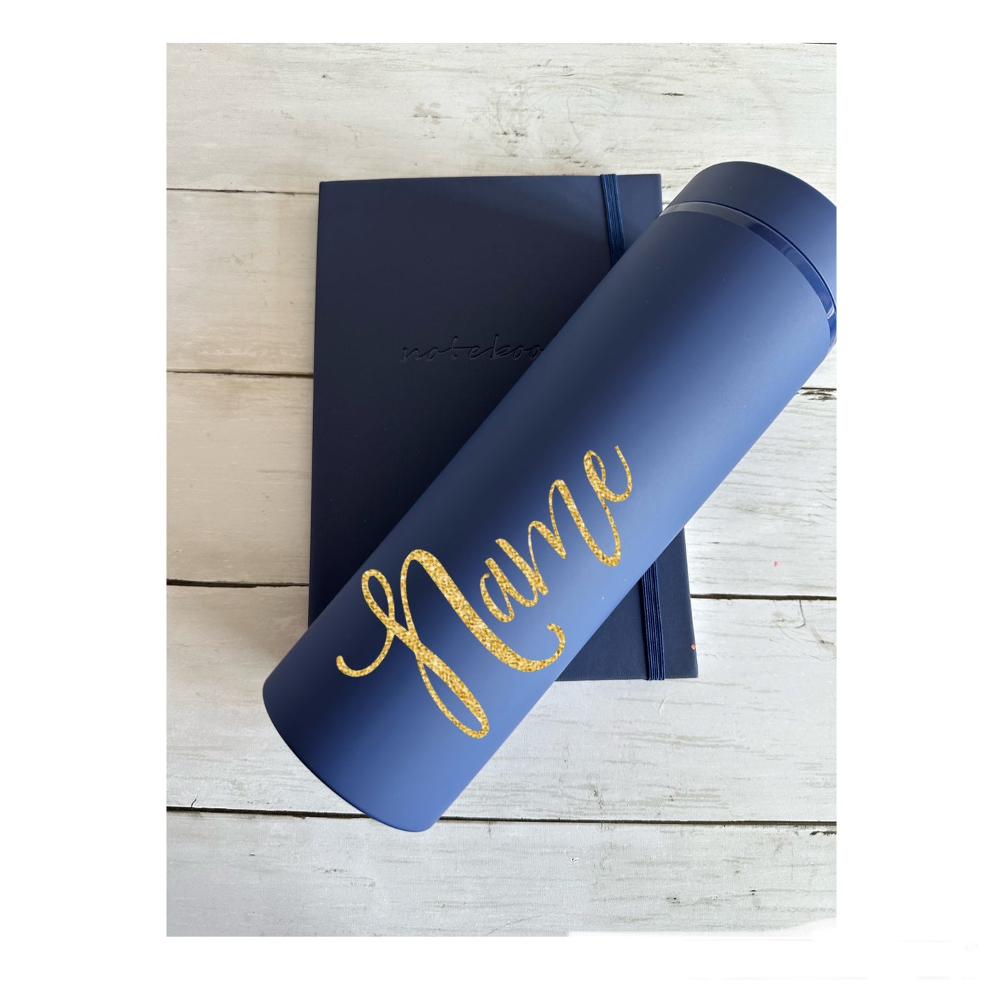 Matching Notepad and Tumbler