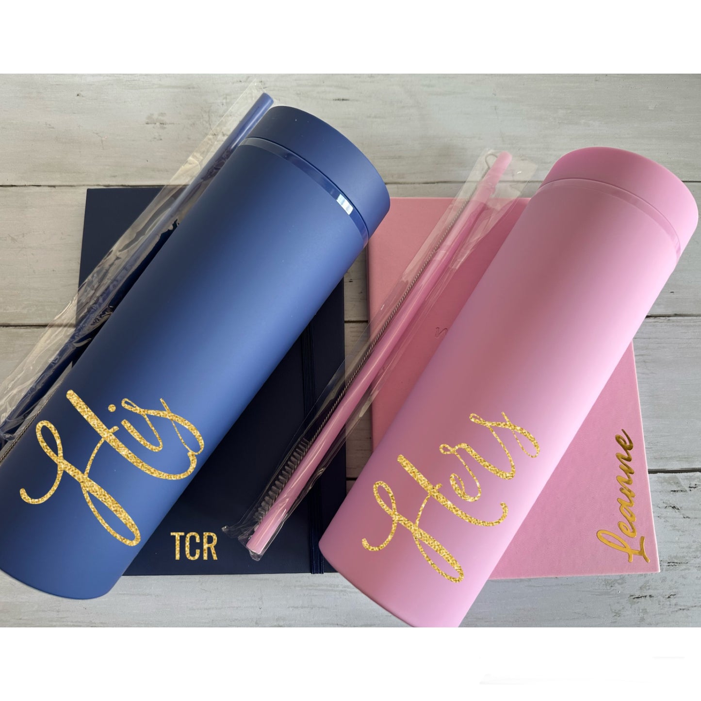 Matching Notepad and Tumbler