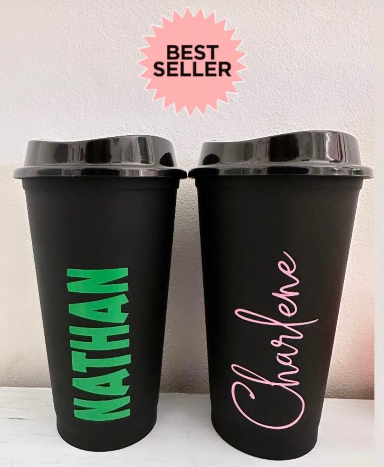 Personalised Hot Coffee Cup Coffee Travel Cup Reusable Tumbler Personalised