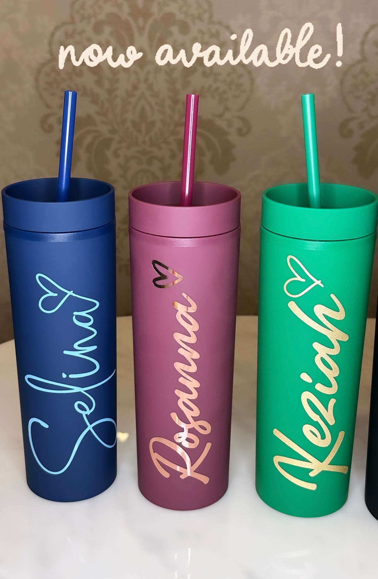 Personalised Skinny Tumbler