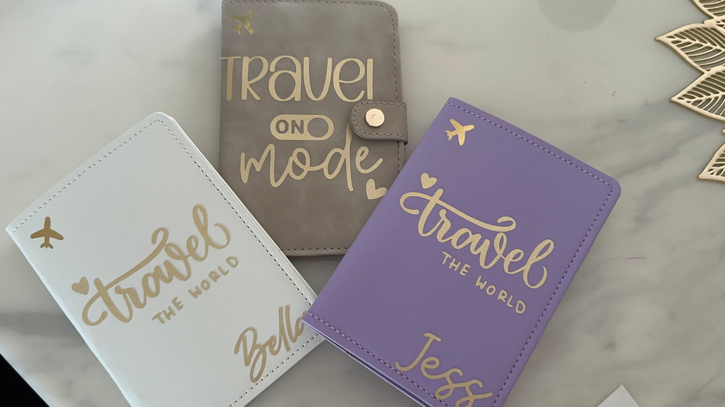 Personalised Passport covers