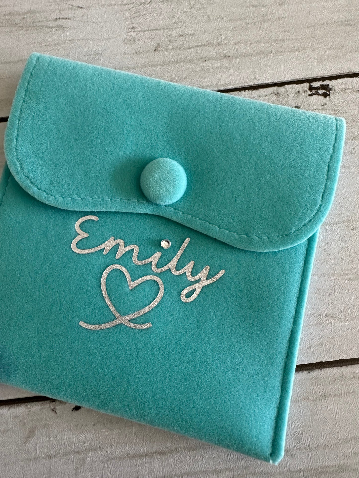 Personalised Jewellery pouches | Personalised jewellery | custom jewellery |mini | travel | birthday gift for her | bridesmaid | Bride |